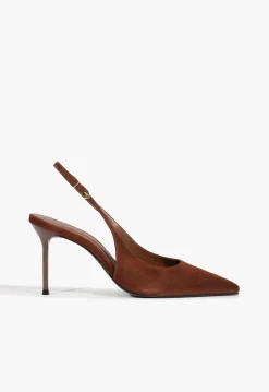 Outlet Schutz Alicia Sling Suede Pump Brown