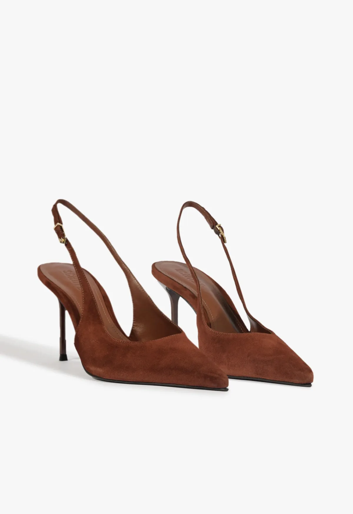 Outlet Schutz Alicia Sling Suede Pump Brown