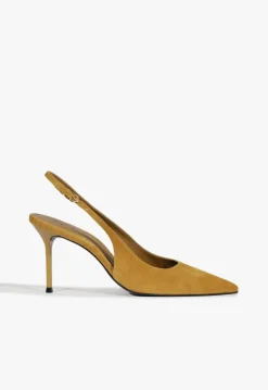 Discount Schutz Alicia Sling Suede Pump Yellow