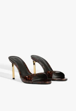 New Schutz Allure Patent Sandal Natural