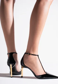 Fashion Schutz Allure T Patent Pump White