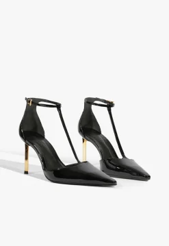 Outlet Schutz Allure T Patent Pump Black