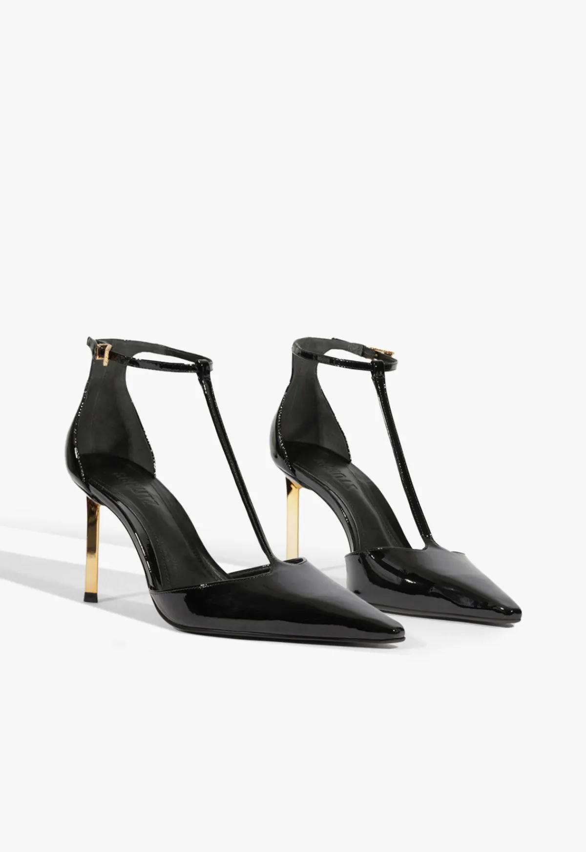 Outlet Schutz Allure T Patent Pump Black