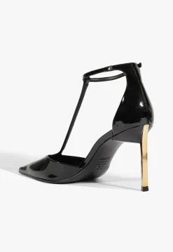 Outlet Schutz Allure T Patent Pump Black
