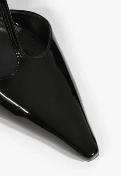 Outlet Schutz Allure T Patent Pump Black