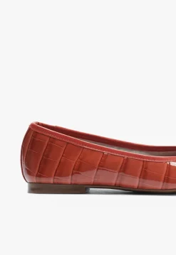 Fashion Schutz Arissa Ballet Flat Orange