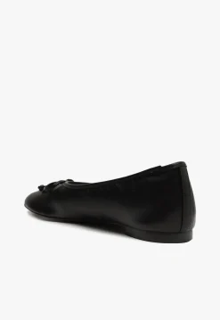 Outlet Schutz Arissa Leather Ballet Flat Black