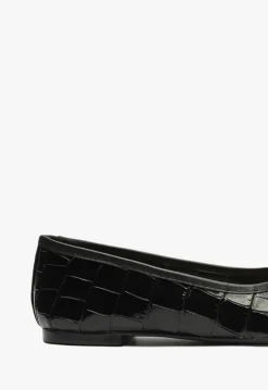Fashion Schutz Arissa Leather Ballet Flat Black