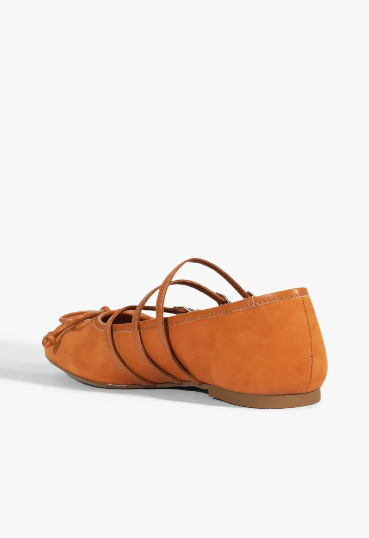 Hot Schutz Arissa Suede Ballet Flat Brown