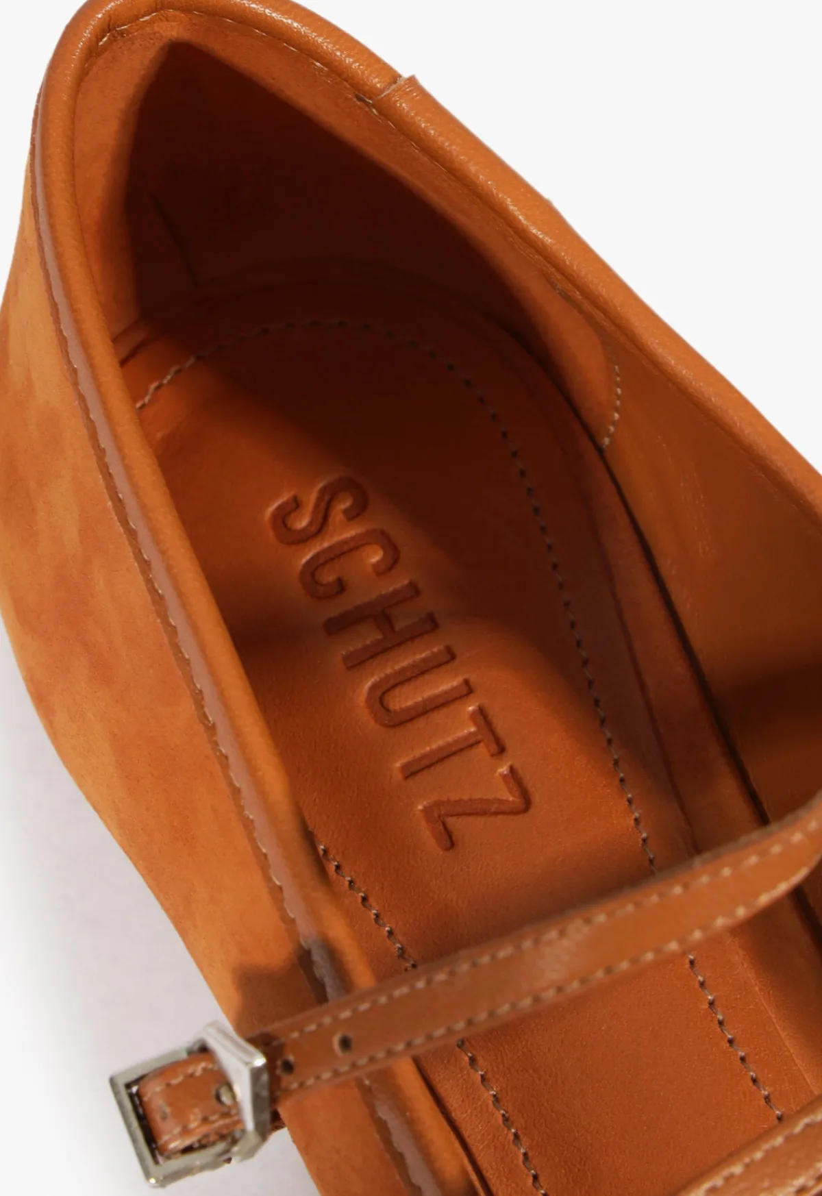 Hot Schutz Arissa Suede Ballet Flat Brown