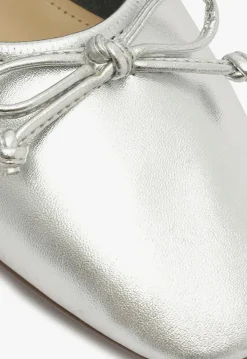 Hot Schutz Arissa Leather Ballet Flat Silver