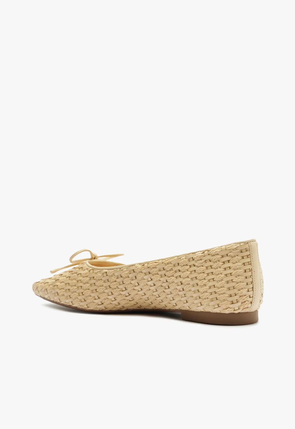 Outlet Schutz Arissa Straw Ballet Flat Beige