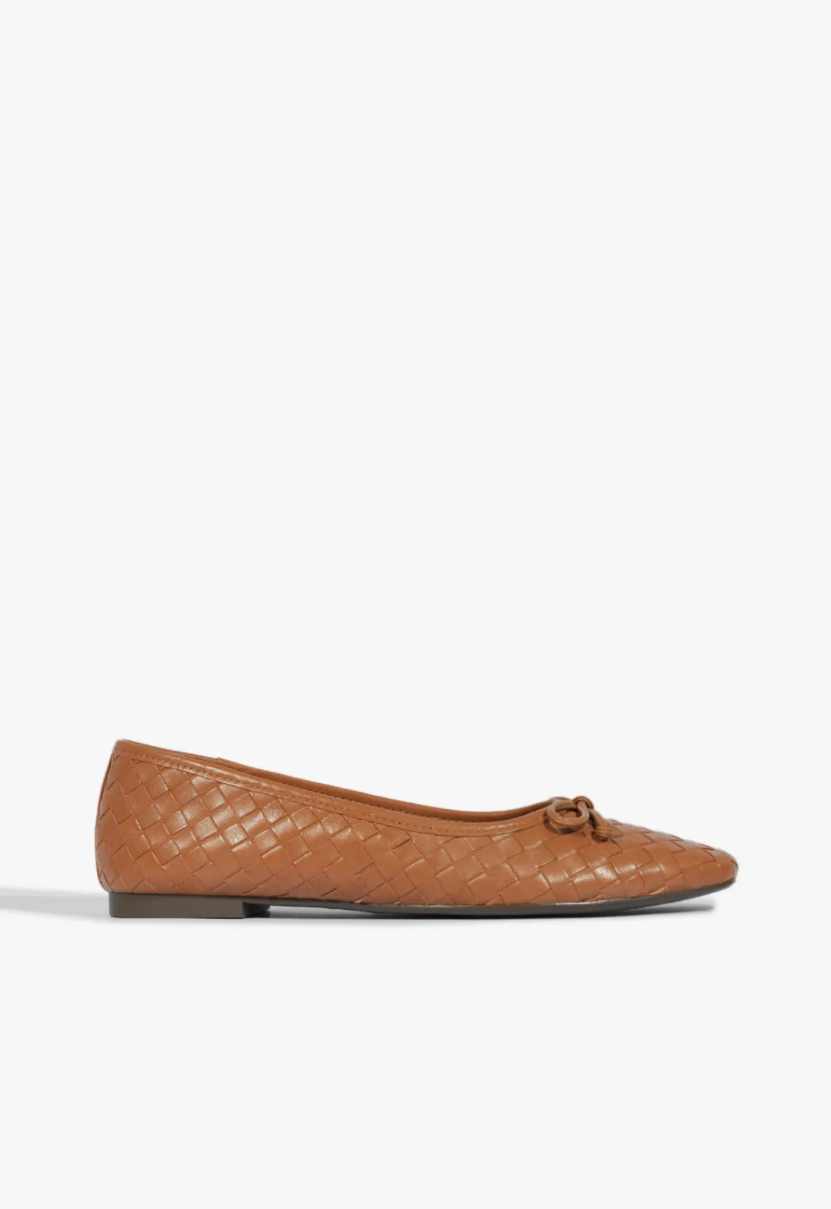 Best Schutz Arissa Woven Ballet Flat Brown
