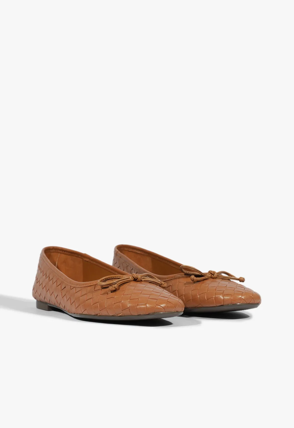 Best Schutz Arissa Woven Ballet Flat Brown