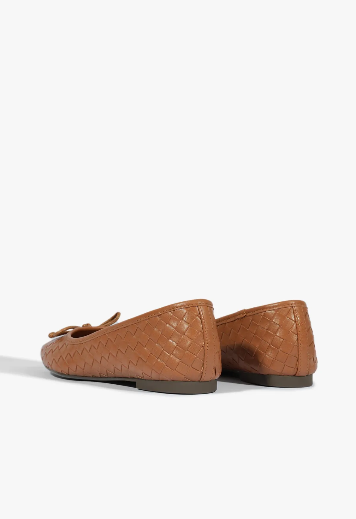 Best Schutz Arissa Woven Ballet Flat Brown