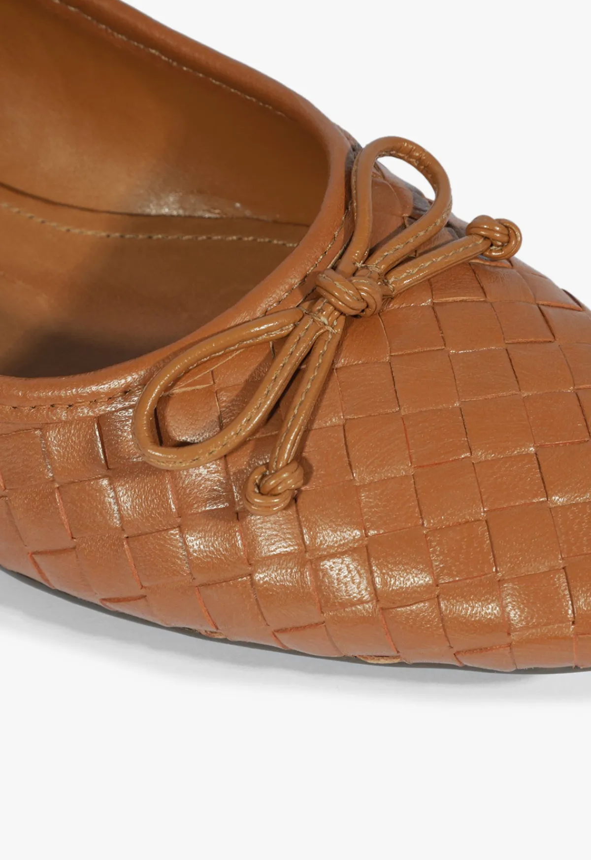 Best Schutz Arissa Woven Ballet Flat Brown