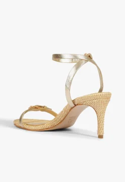 Fashion Schutz Aurora Mid Sandal Gold