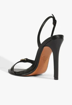 Outlet Schutz Aurora Sling Leather Sandal Black