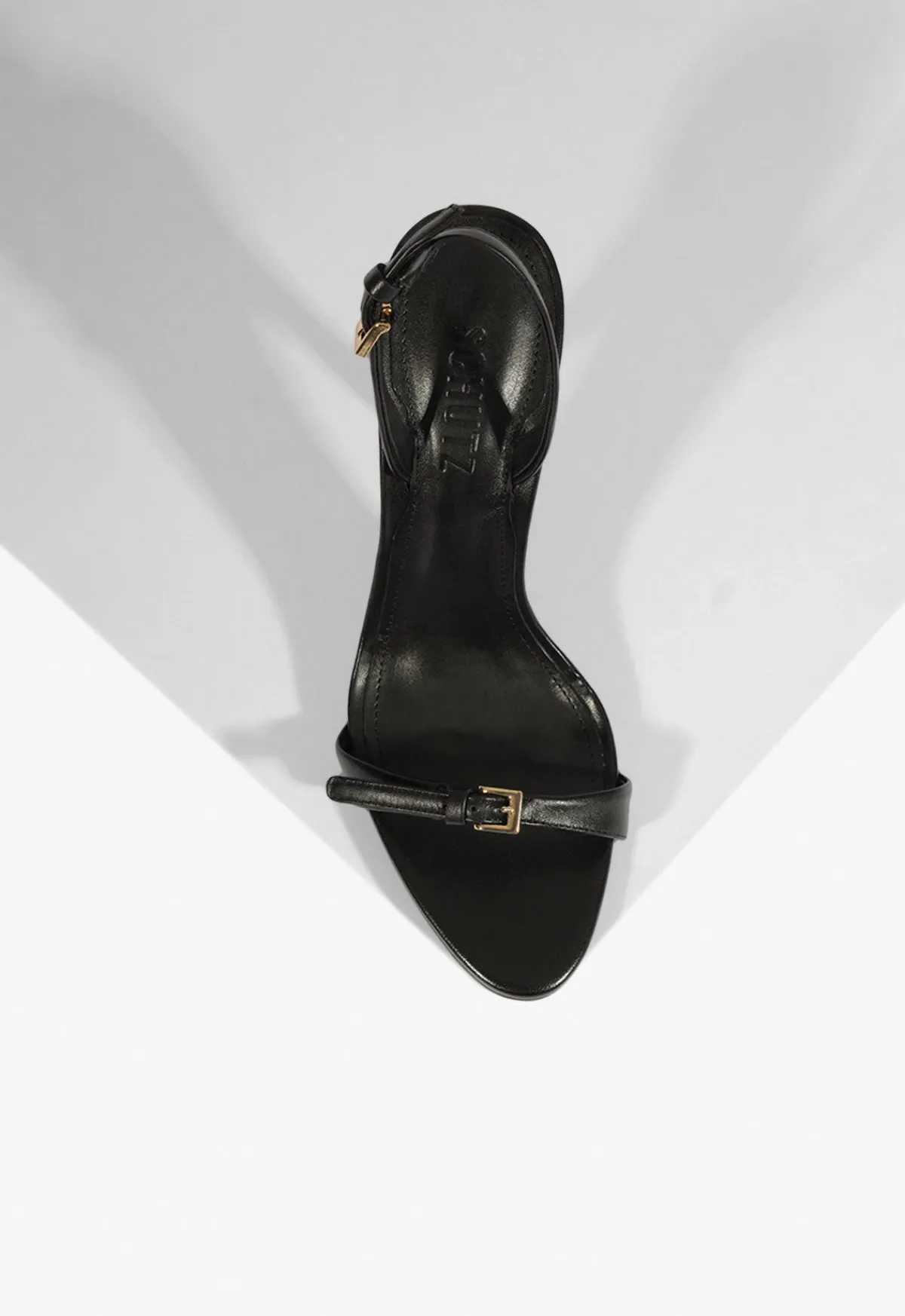 Outlet Schutz Aurora Sling Leather Sandal Black