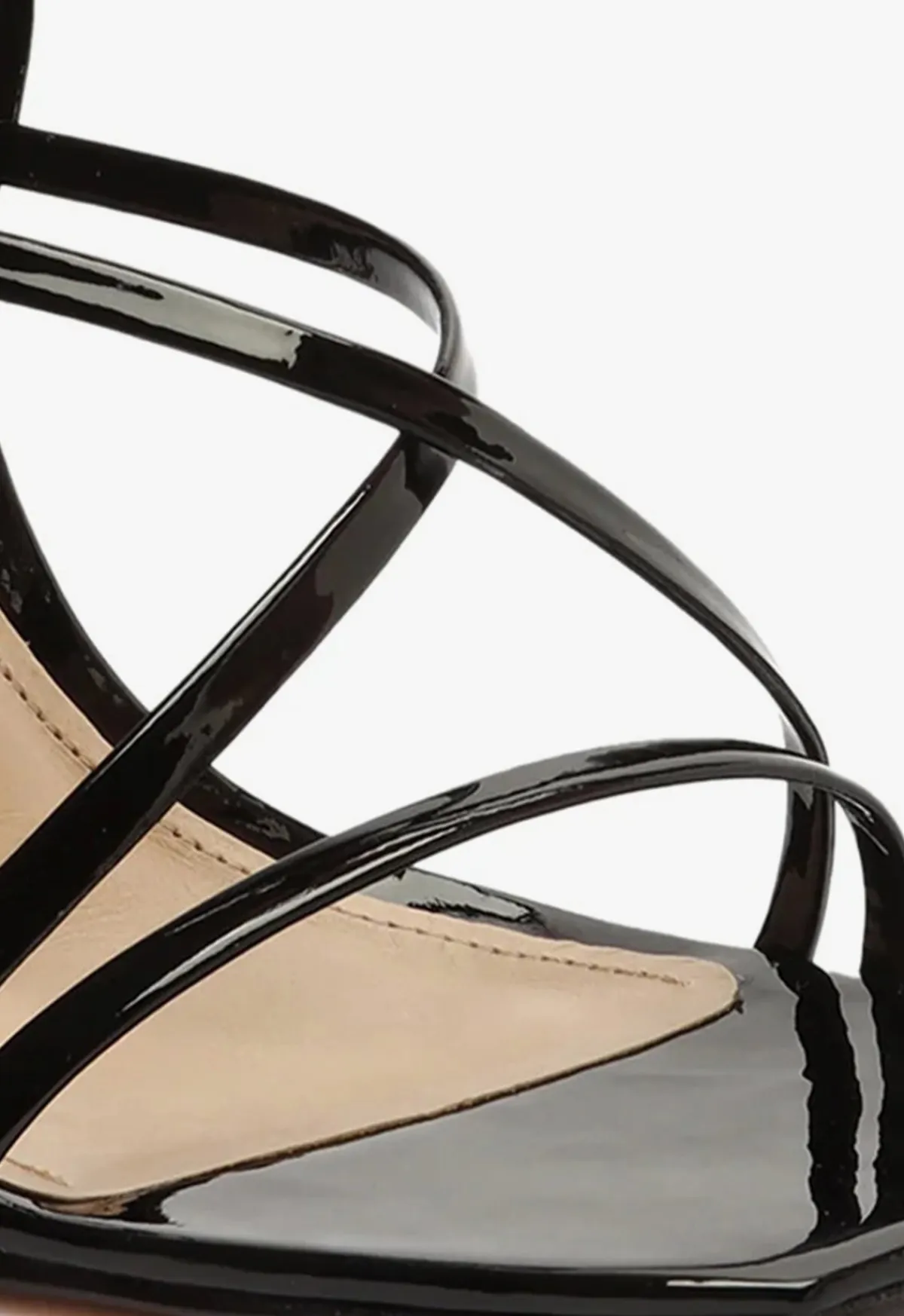 Fashion Schutz Bari Leather Sandal Black