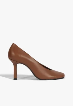 Best Schutz Brigitte Leather Pump Brown
