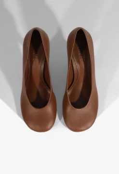 Best Schutz Brigitte Leather Pump Brown