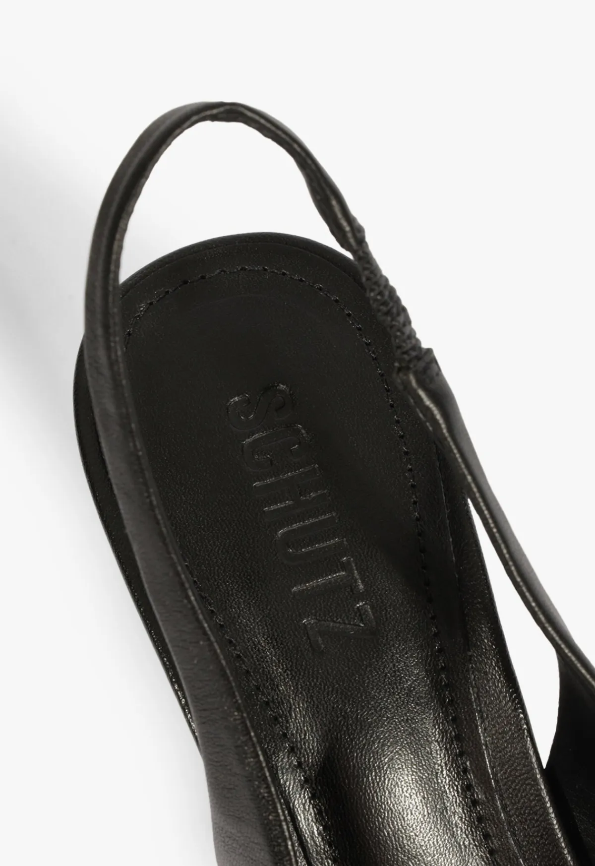 Outlet Schutz Brigitte Sling Leather Pump Black