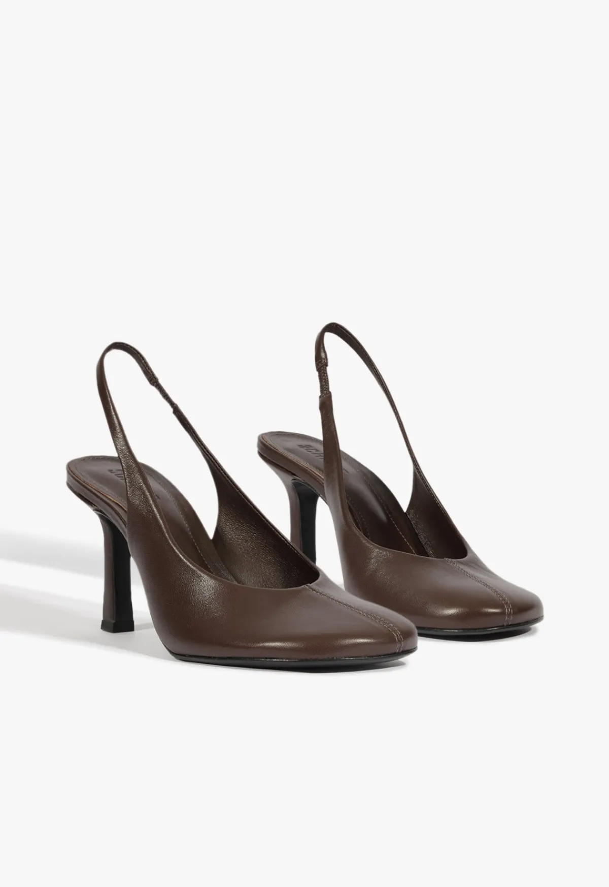 Sale Schutz Brigitte Sling Leather Pump Brown