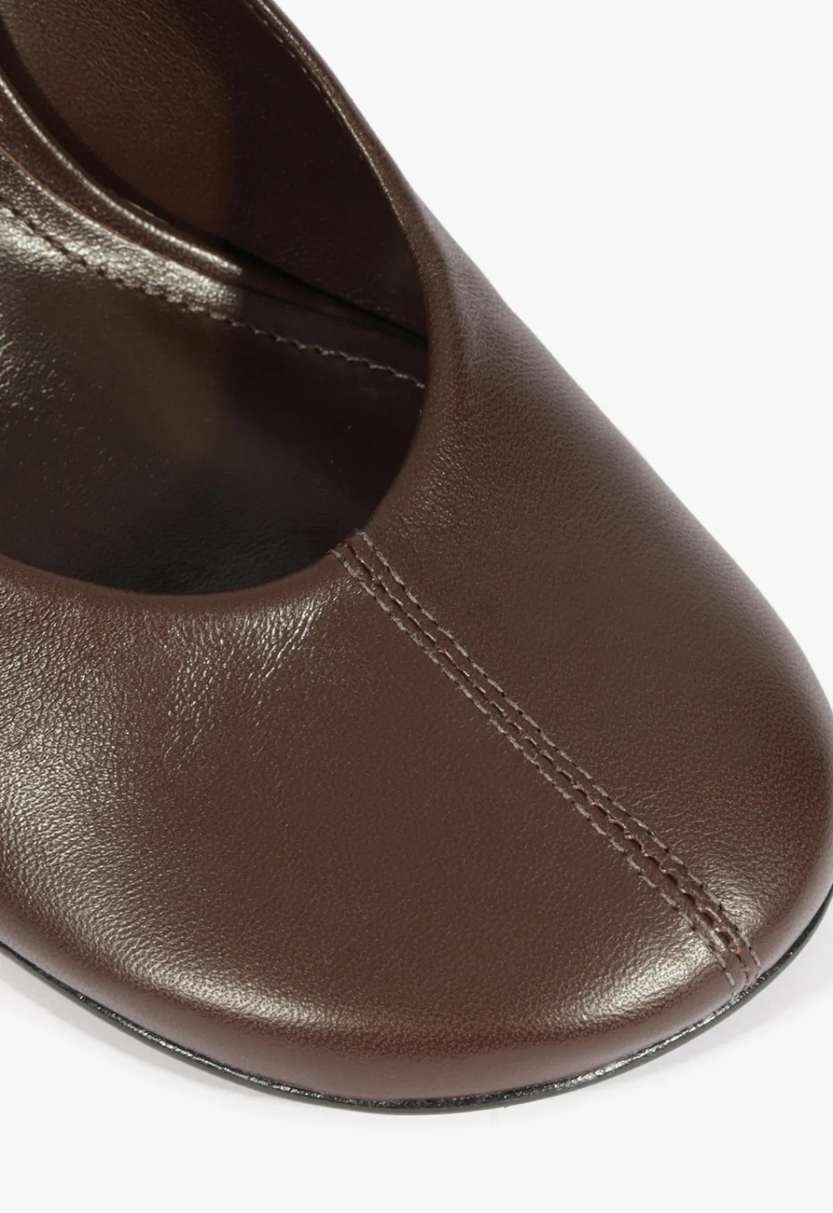 Sale Schutz Brigitte Sling Leather Pump Brown