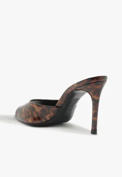 Sale Schutz Cloe Patent Sandal Animal Print