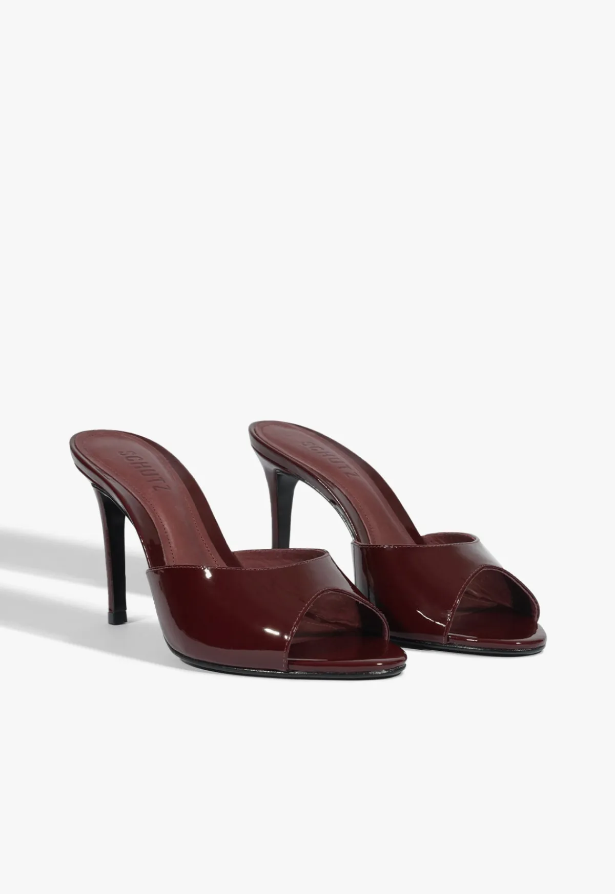 New Schutz Cloe Patent Sandal Vino