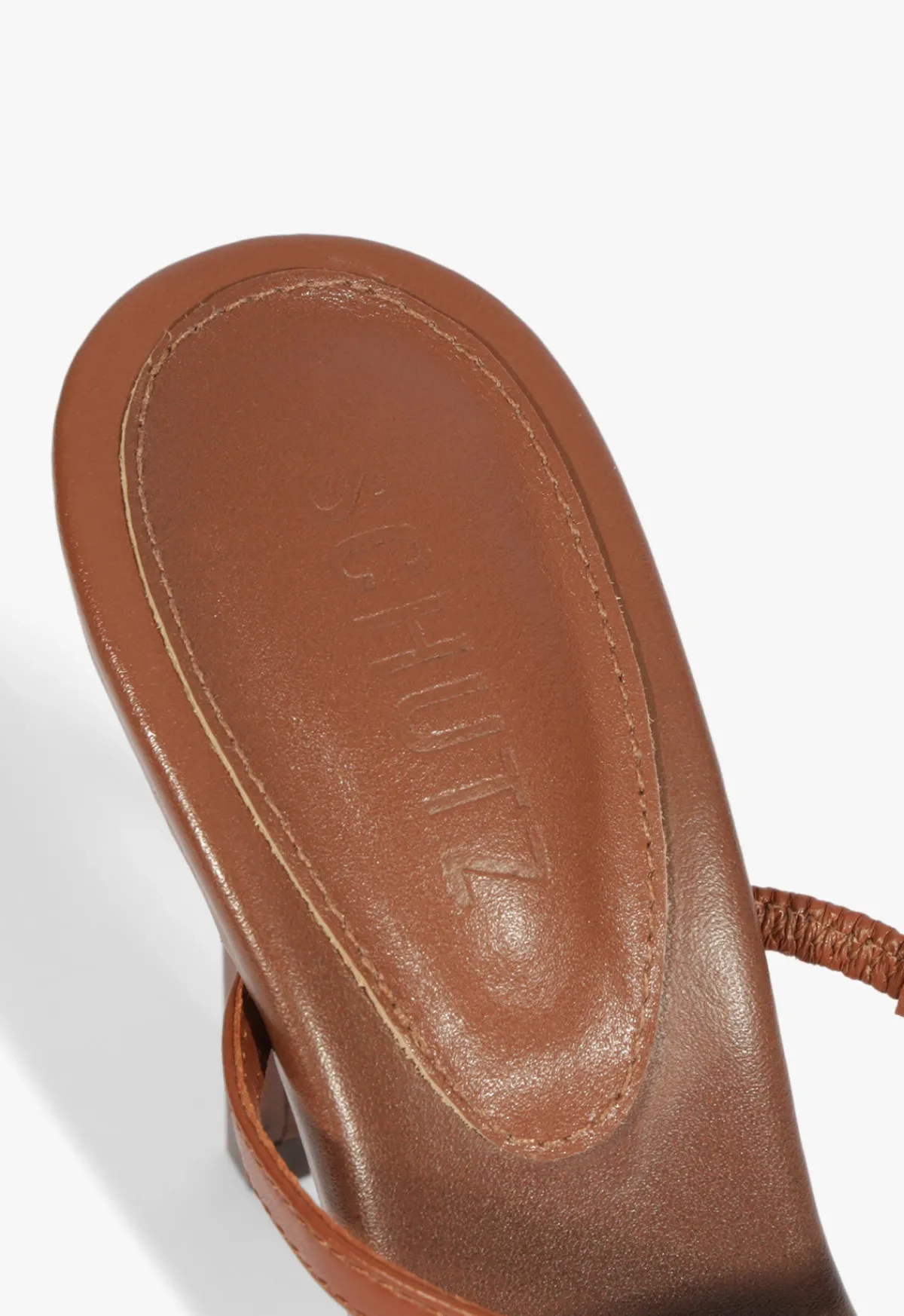 Discount Schutz Diana Leather Sandal Sauvage