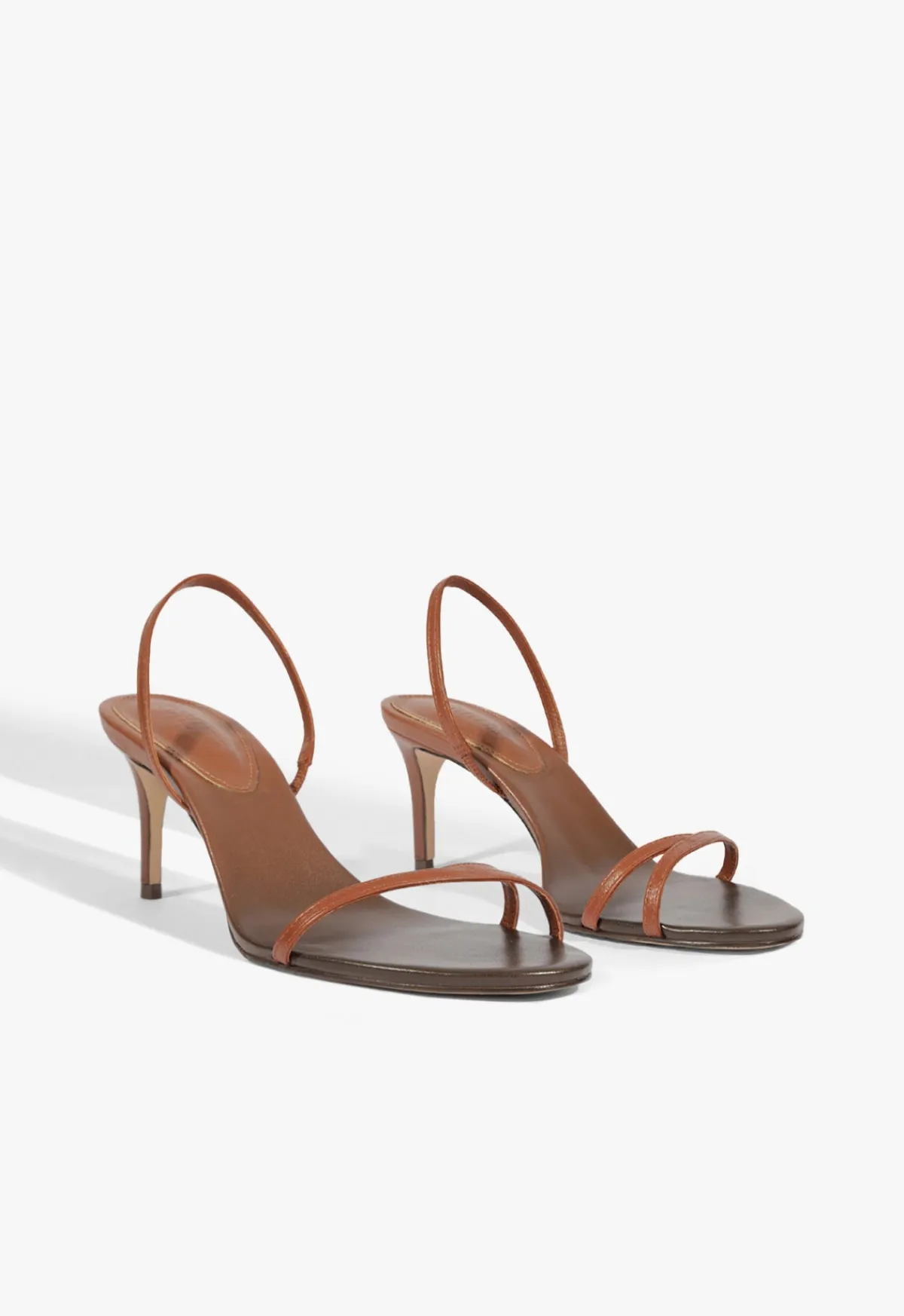 New Schutz Diana Mid Sandal Brown