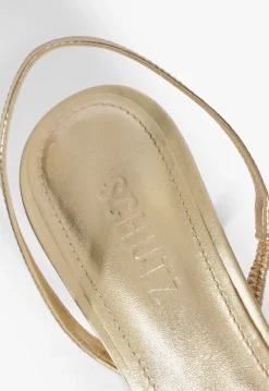 Outlet Schutz Diana Mid Sandal Gold