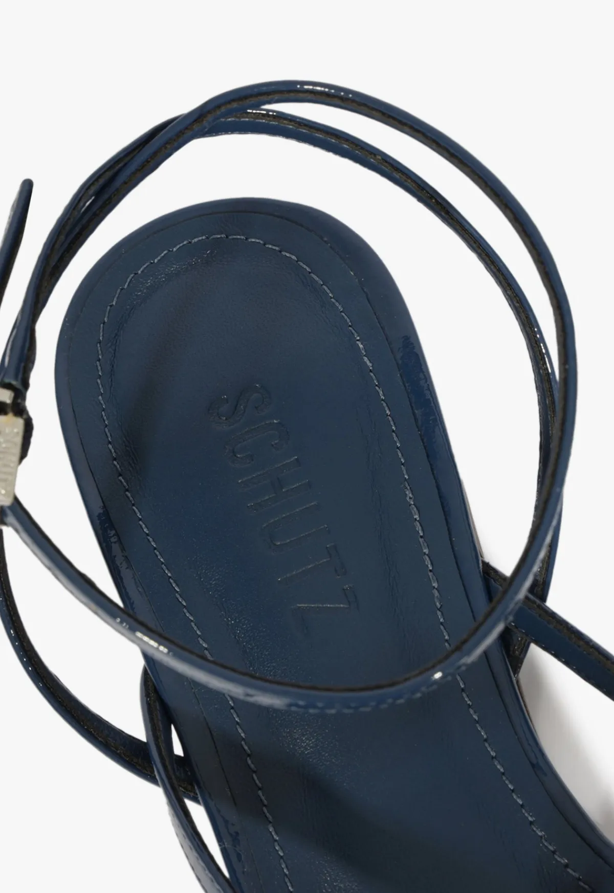 Discount Schutz Diana Patent Sandal Blue