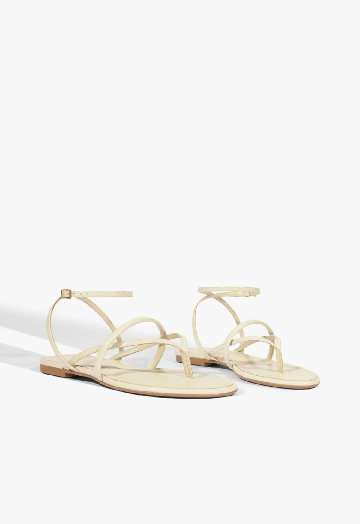 Clearance Schutz Diana Sandal Beige