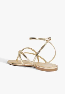 New Schutz Diana Sandal Gold