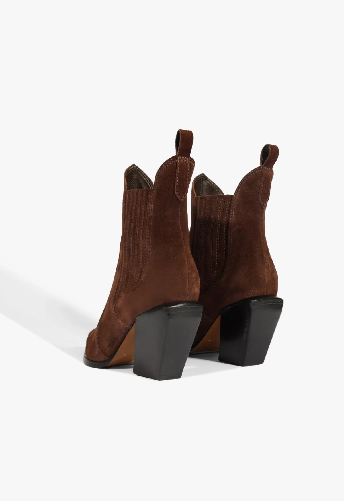 Online Schutz Dolly Suede Bootie Chestnut Brown