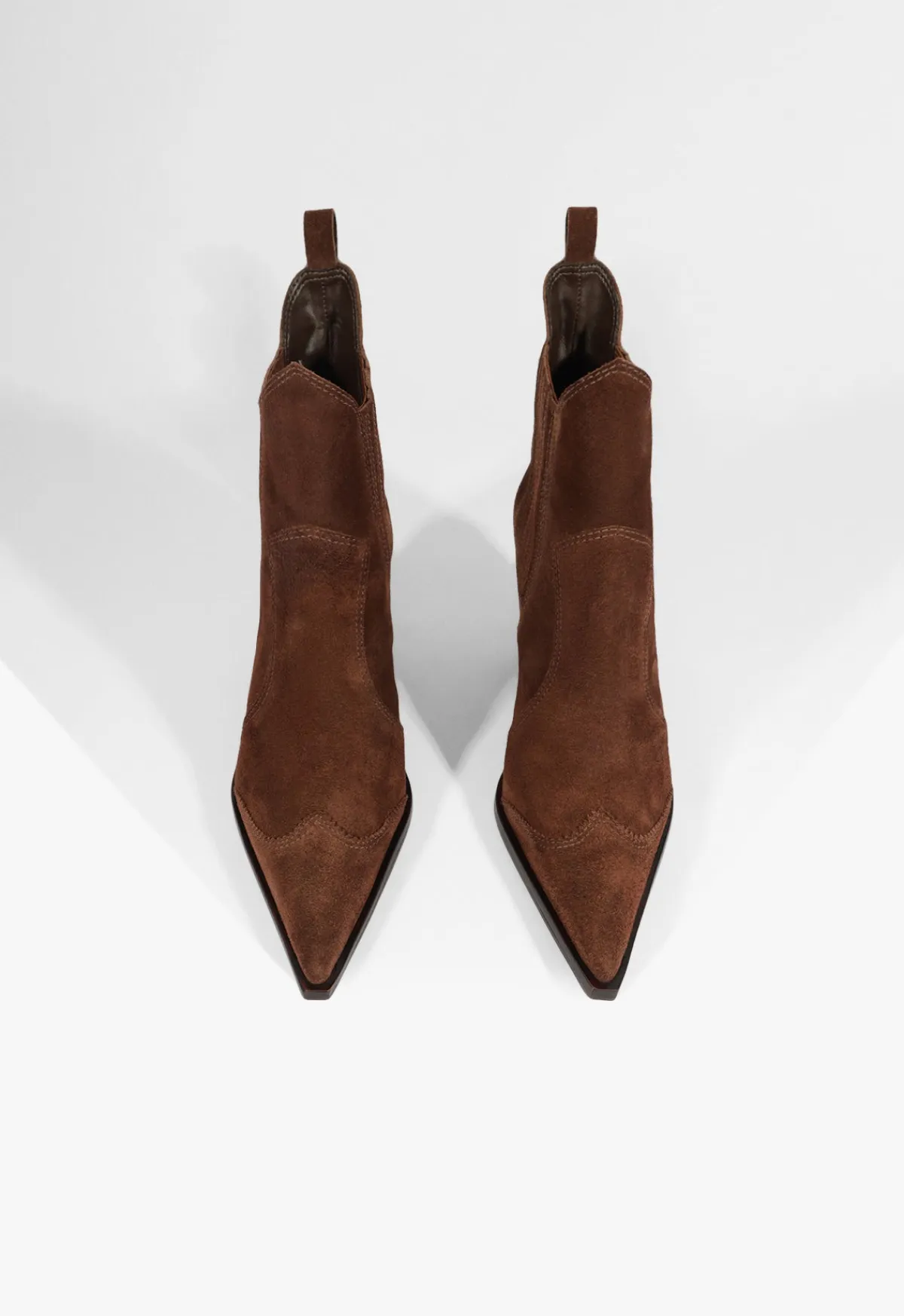 Online Schutz Dolly Suede Bootie Chestnut Brown