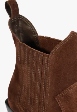 Online Schutz Dolly Suede Bootie Chestnut Brown