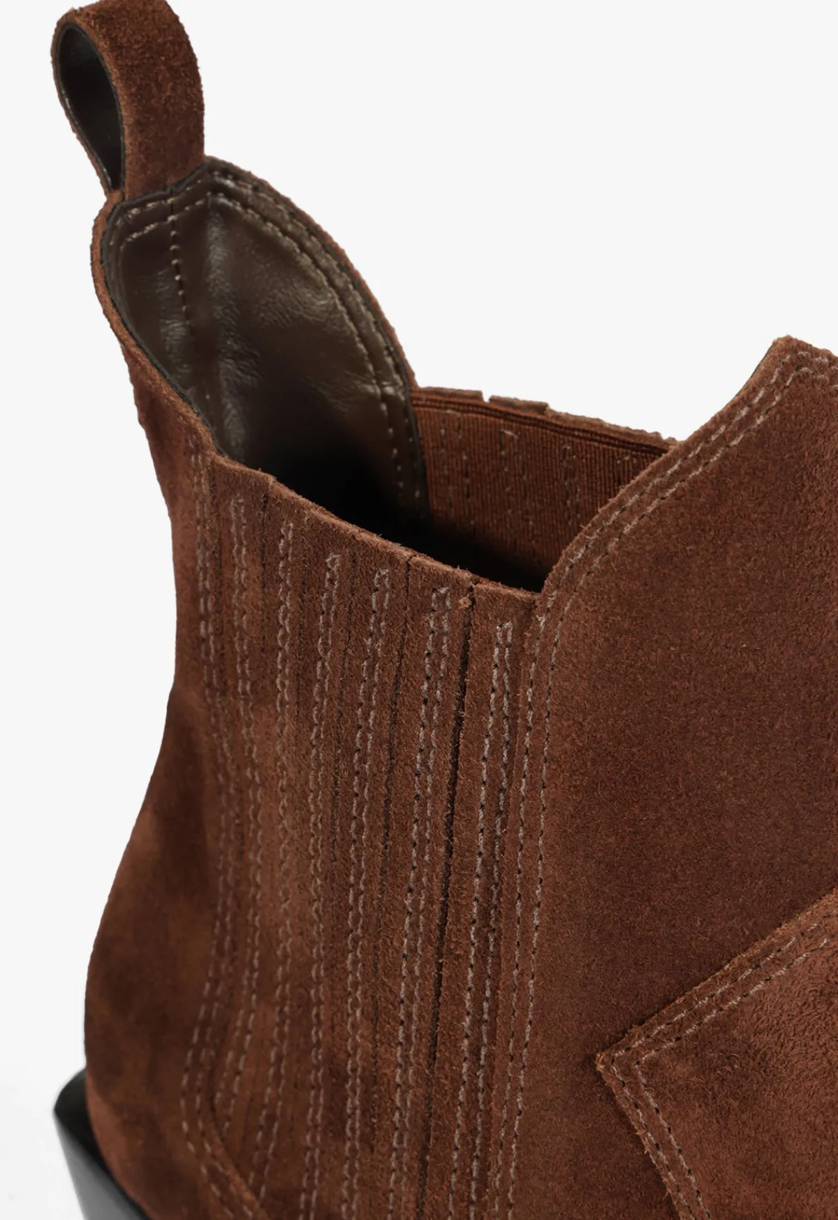 Online Schutz Dolly Suede Bootie Chestnut Brown