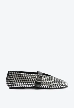 Best Schutz Eiza Studs Ballet Flat Black
