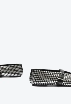Best Schutz Eiza Studs Ballet Flat Black