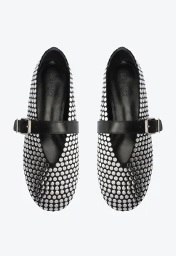 Best Schutz Eiza Studs Ballet Flat Black