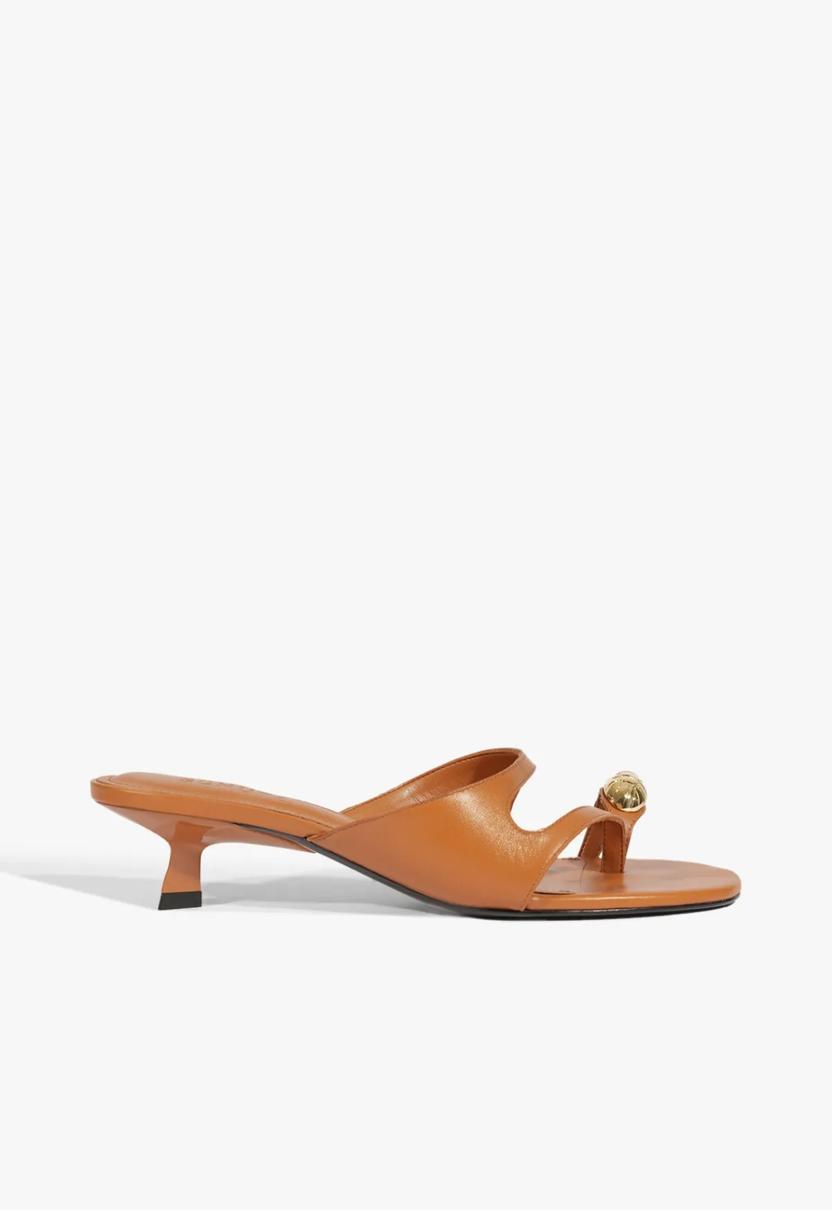 Fashion Schutz Elliote Leather Sandal Cuoio Brown