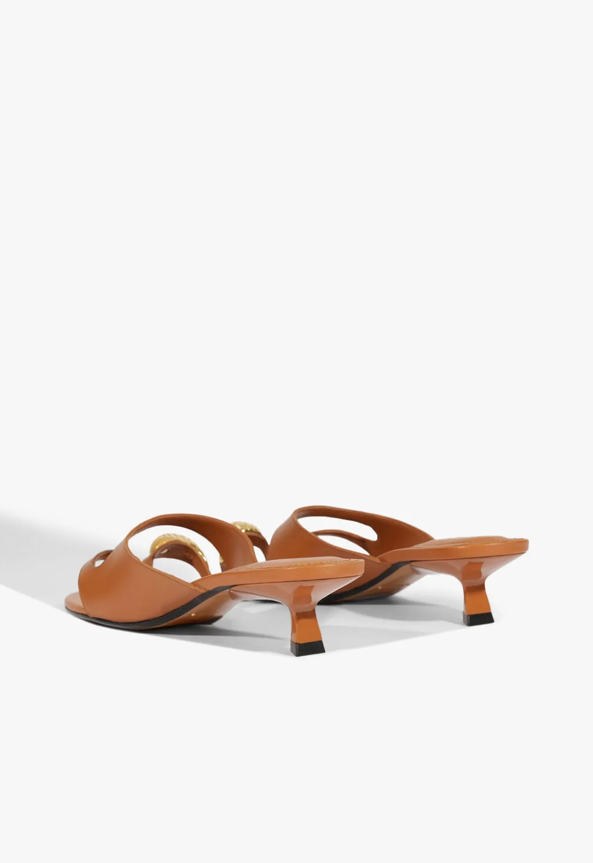 Fashion Schutz Elliote Leather Sandal Cuoio Brown