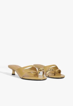 Discount Schutz Elliote Leather Sandal Fig