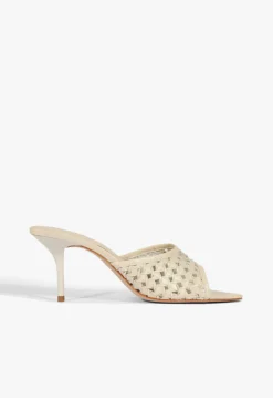Fashion Schutz Elodie Braided Sandal Off White