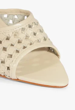 Fashion Schutz Elodie Braided Sandal Off White