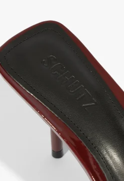 Hot Schutz Elodie Patent Sandal Red